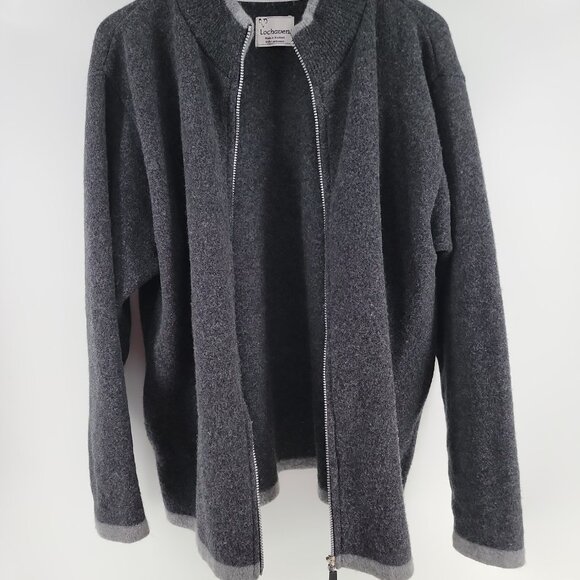 Lochaven of Scotland 100% Lambswool Zip Jacket XL | Made in Scotland - Picture 6 of 10